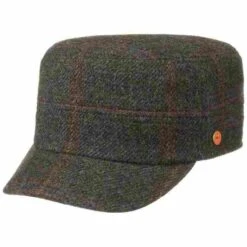 Shetland Wool Herren Armycap By Mayser