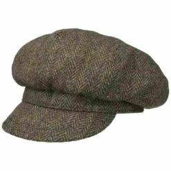 Harris Tweed Newsboy Ballonmütze
