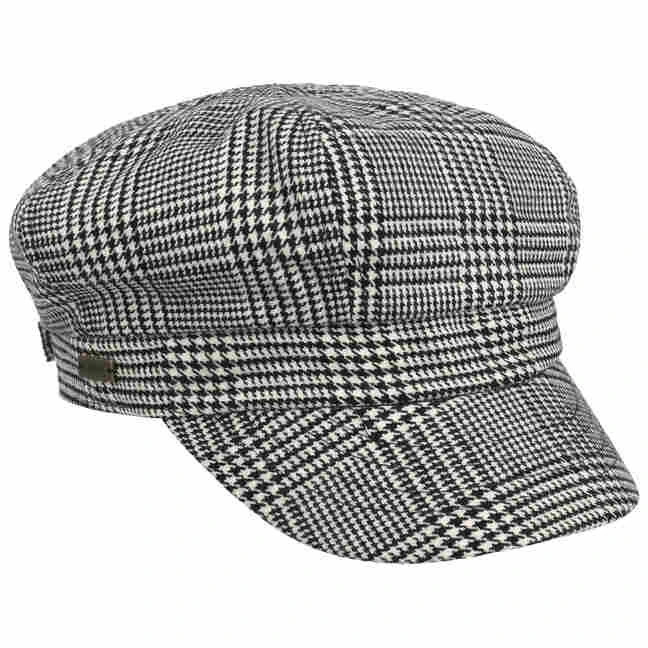 Houndstooth Elbseglermütze By Betmar