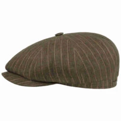 Hatteras Striped Linen Schirmmütze By Stetson