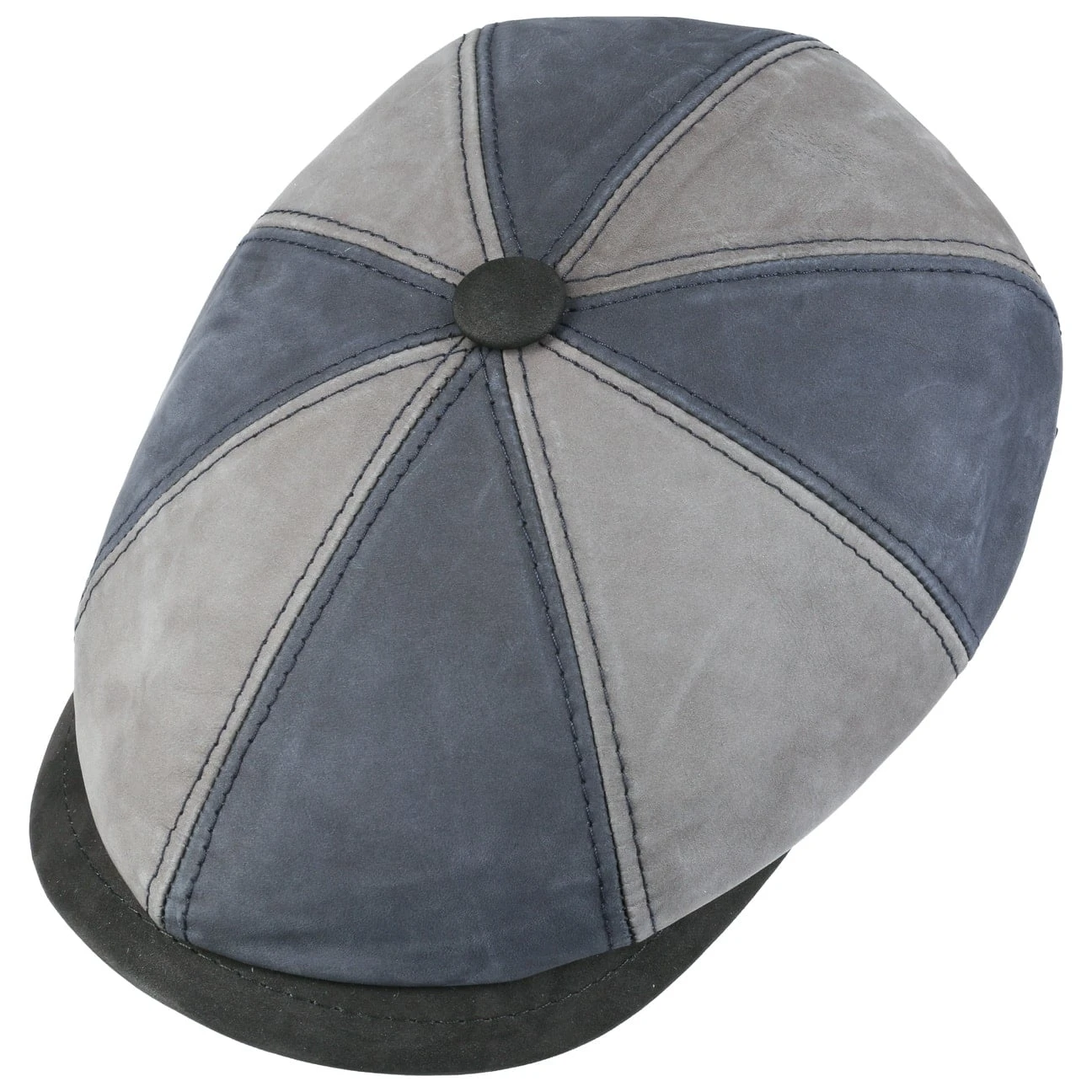 8 Panel Tricolour Schirmmütze By Lierys – Bild 2