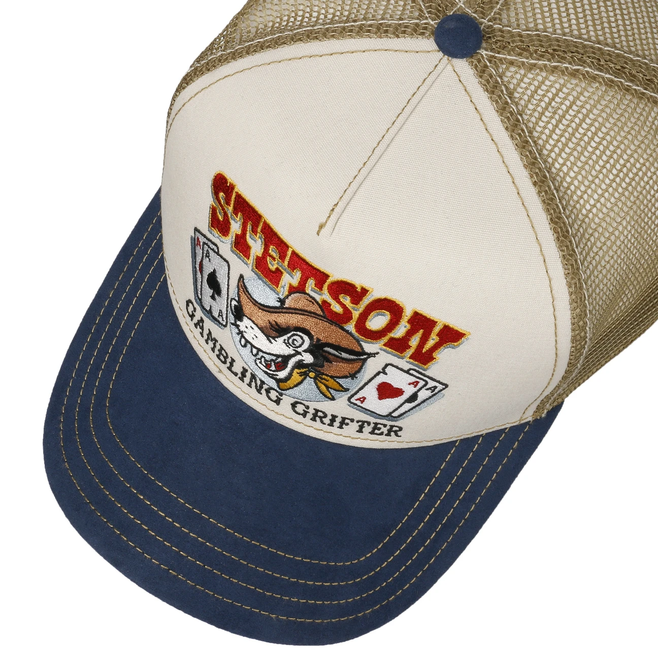 Gambling Grifter Truckercap By Stetson – Bild 2