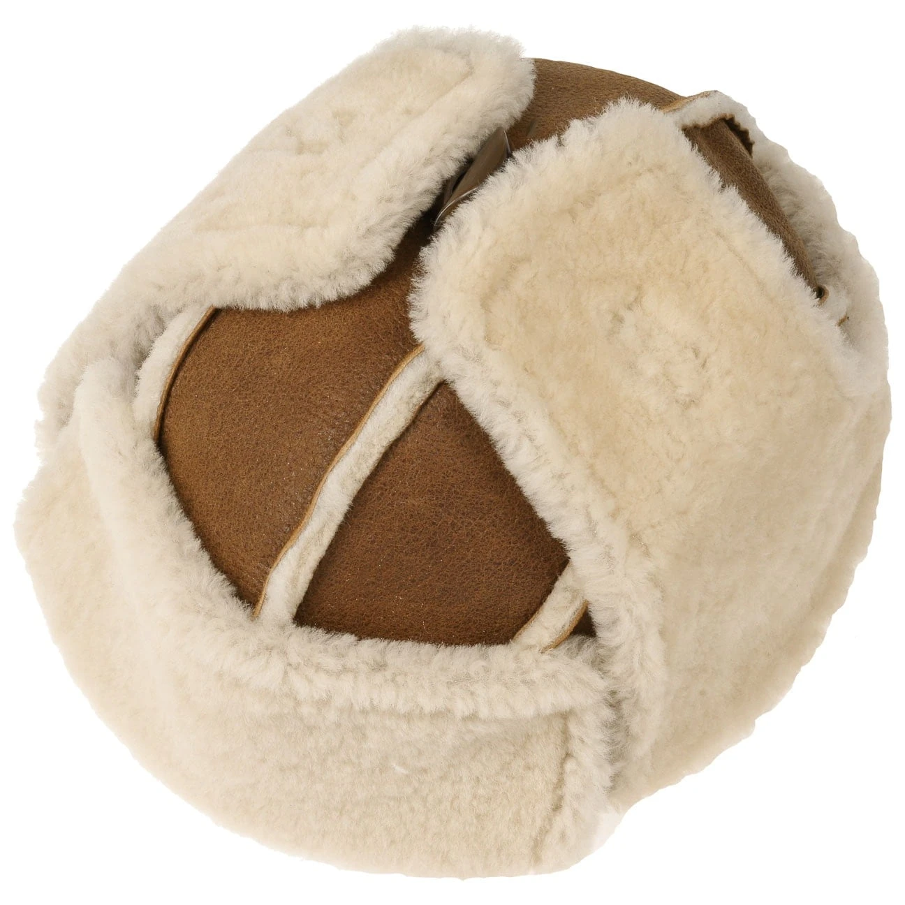 Highfly Lapeer Leder Fliegermütze By Lierys – Bild 2