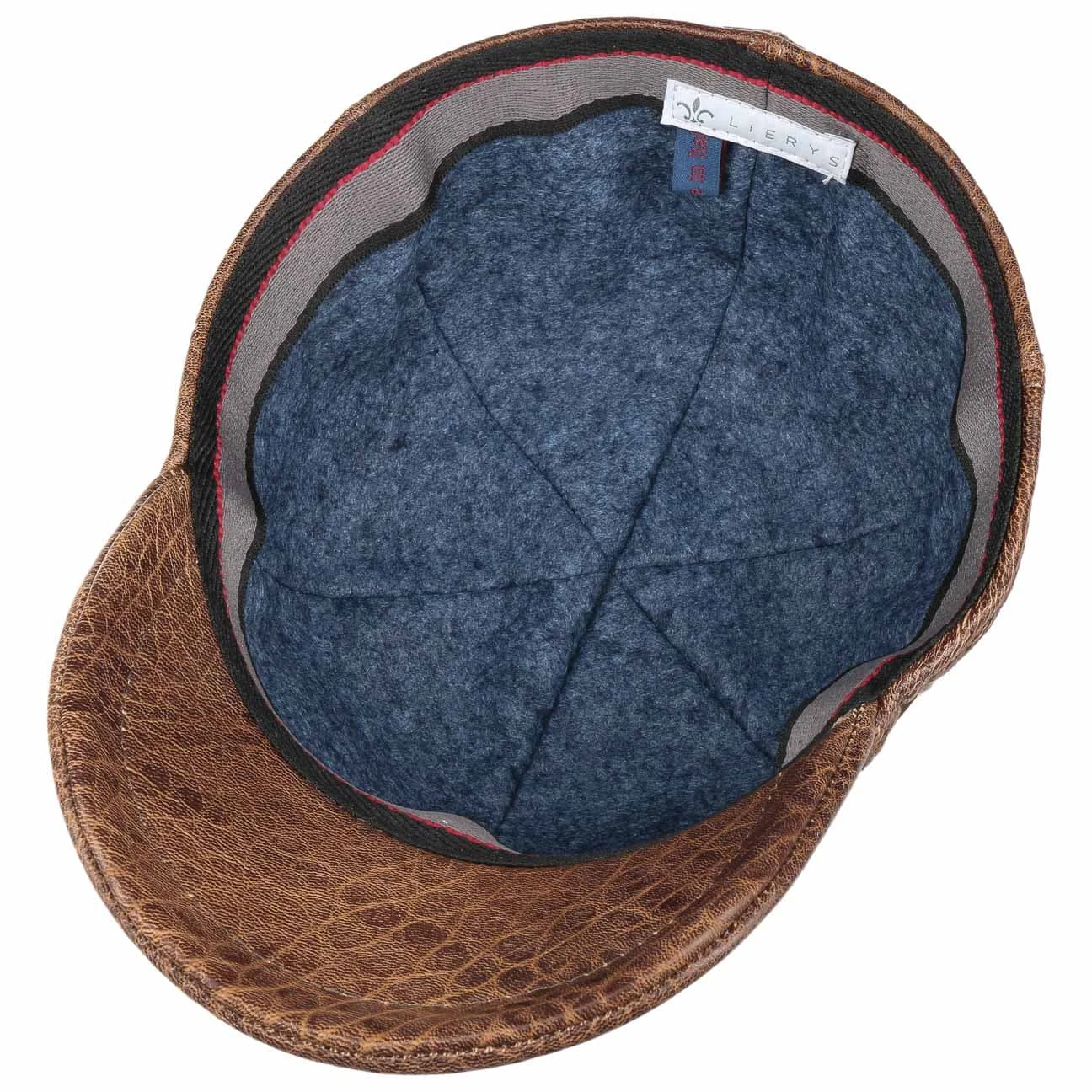 Vintage Lambskin Ledercap By Lierys – Bild 3