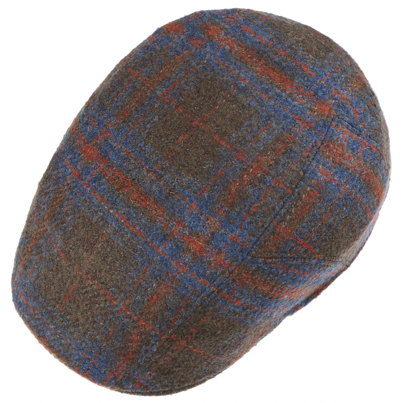 Virgin Wool Check Schirmmütze By Stetson – Bild 2