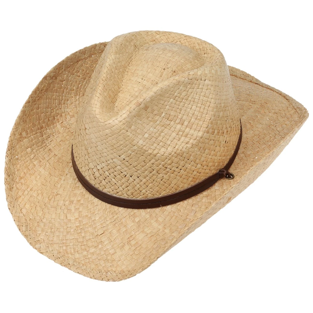 Western Shapeable Raffiastrohhut By Conner – Bild 2